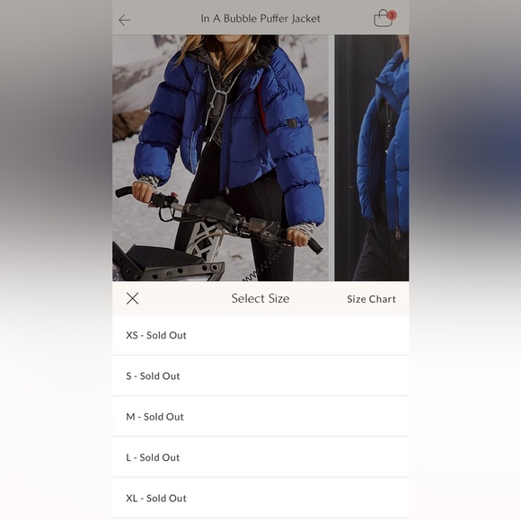 Free People FP Movement In a Bubble Puffer Jacket - Picture 5 of 16